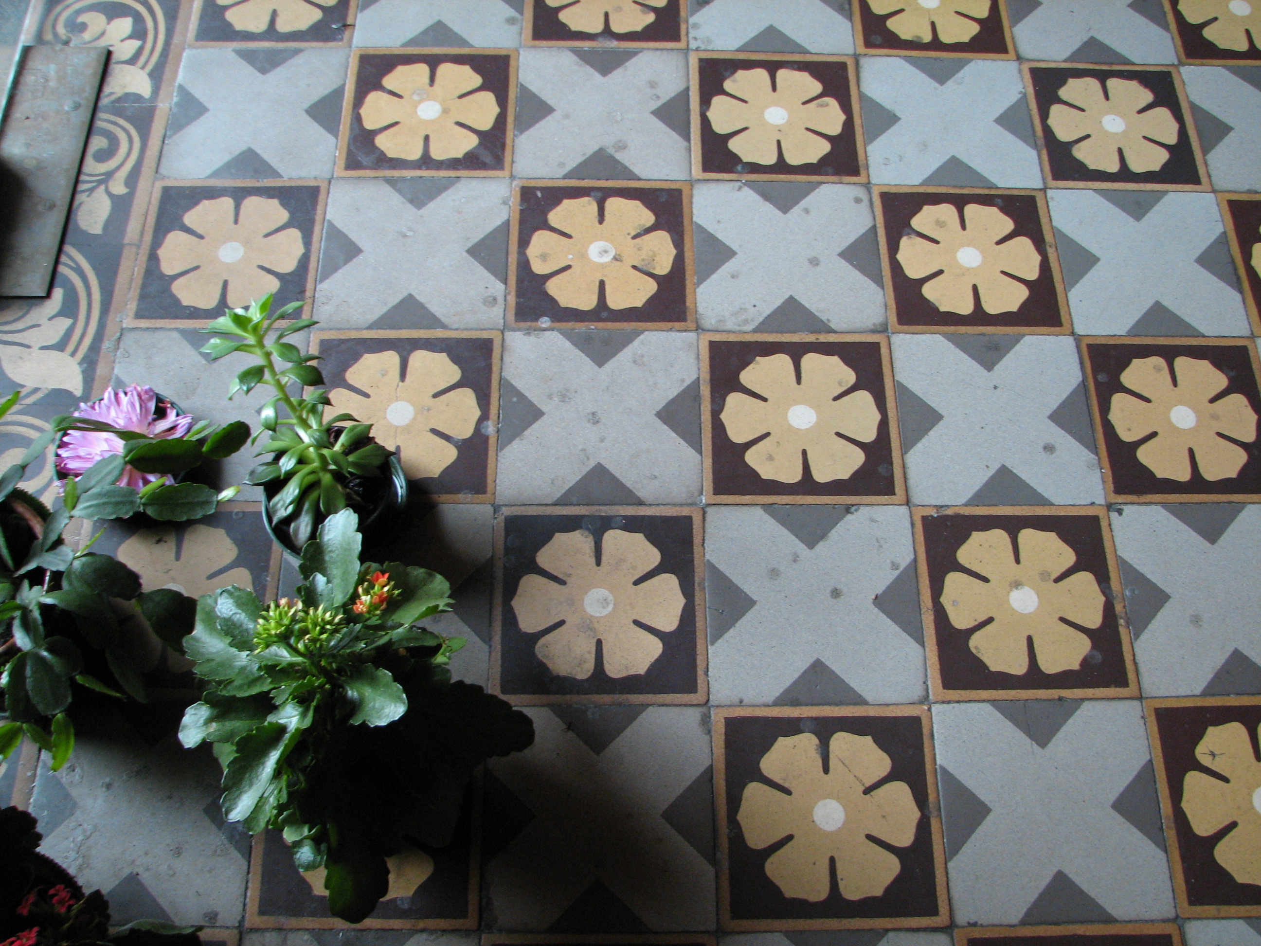 nineteen century French tiles