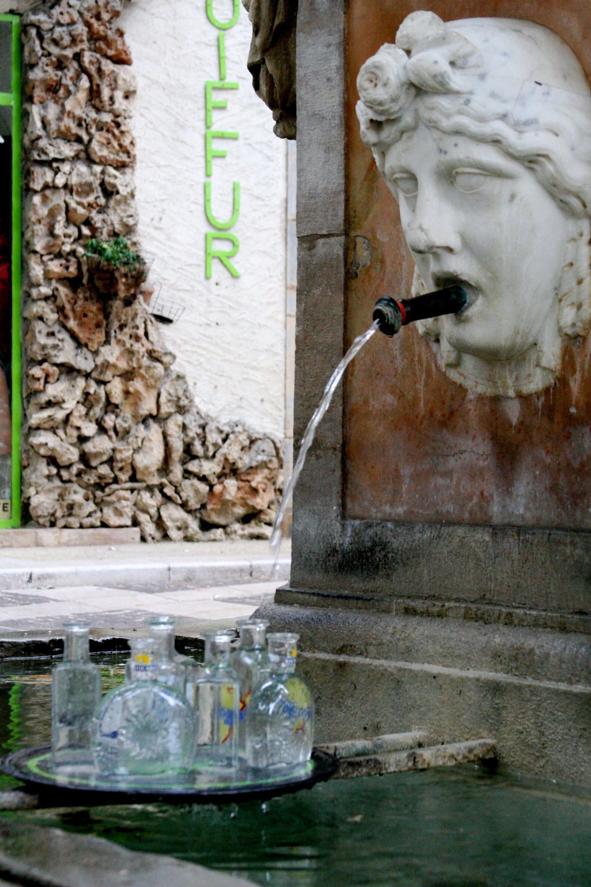 fountain in Cotignac fountain in Cotignac
