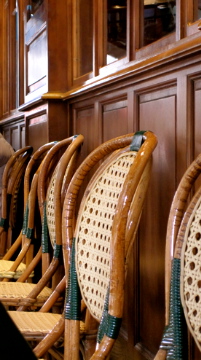 French bistro chairs