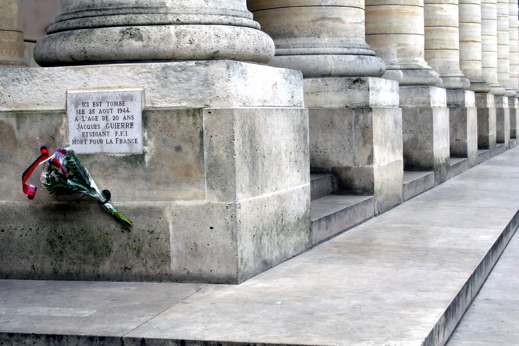 Ici-est-tombe veteran's day in paris