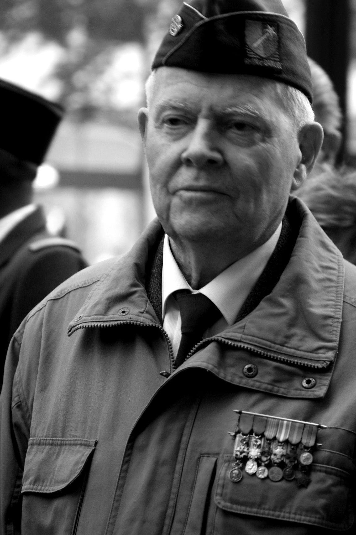 French-WWII veteran's day in paris