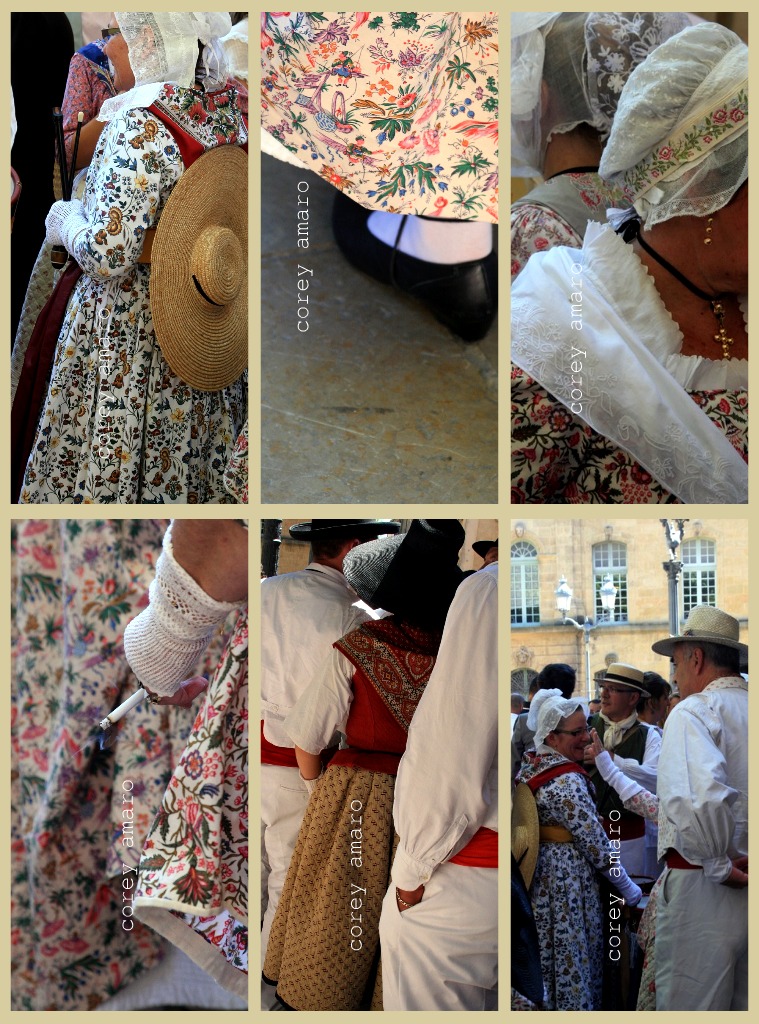 Details of antique french clothing