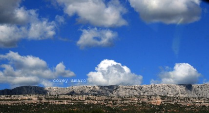 Clouds over St Victoire