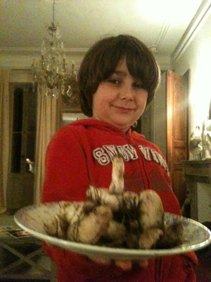 No Way am I Eating These. Even if he is soooooo Cute!