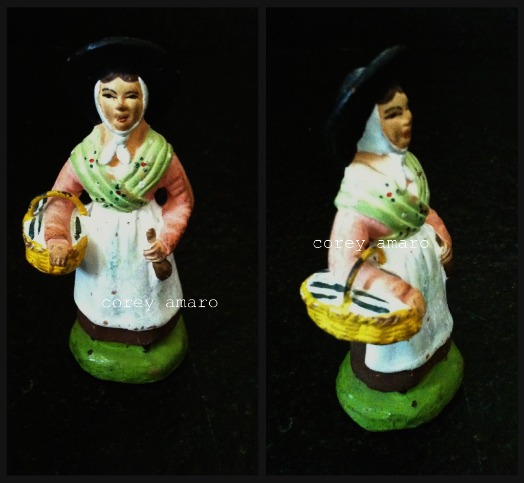 Going to the market santon Going to the market santon