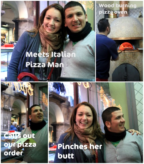 Pizza man in italy Pizza man in Italy