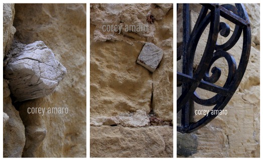 Details of the walls in Malta