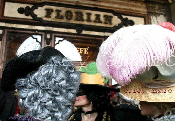 Venice hats at the carnival