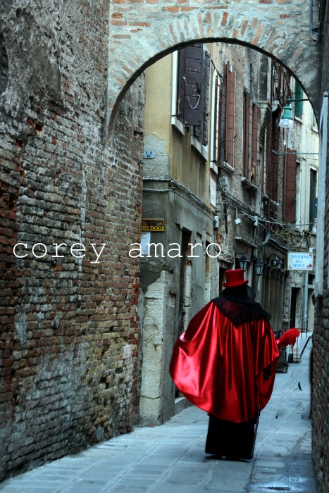 Venice carnival on the streets