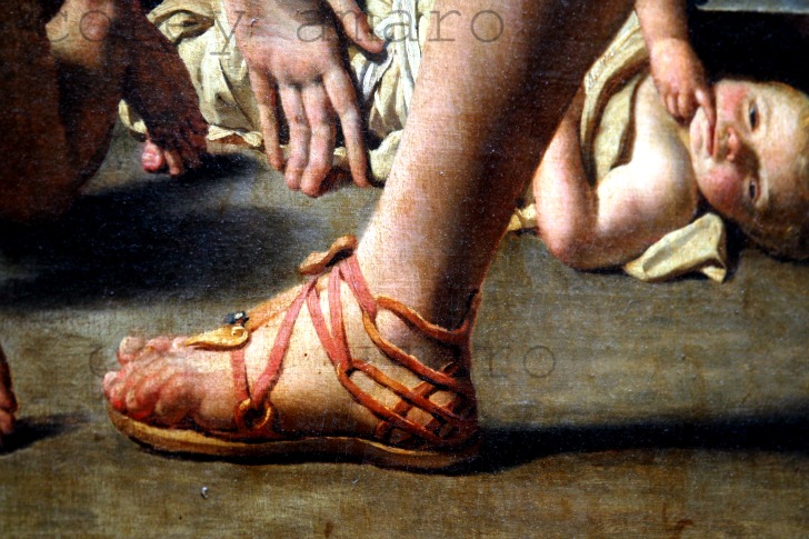 Painting in the louvre Paris