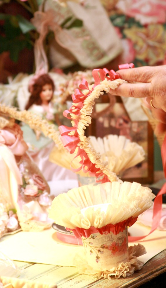 Handmade easter basket