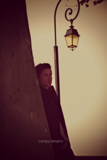 Reflection Sacha at twilght