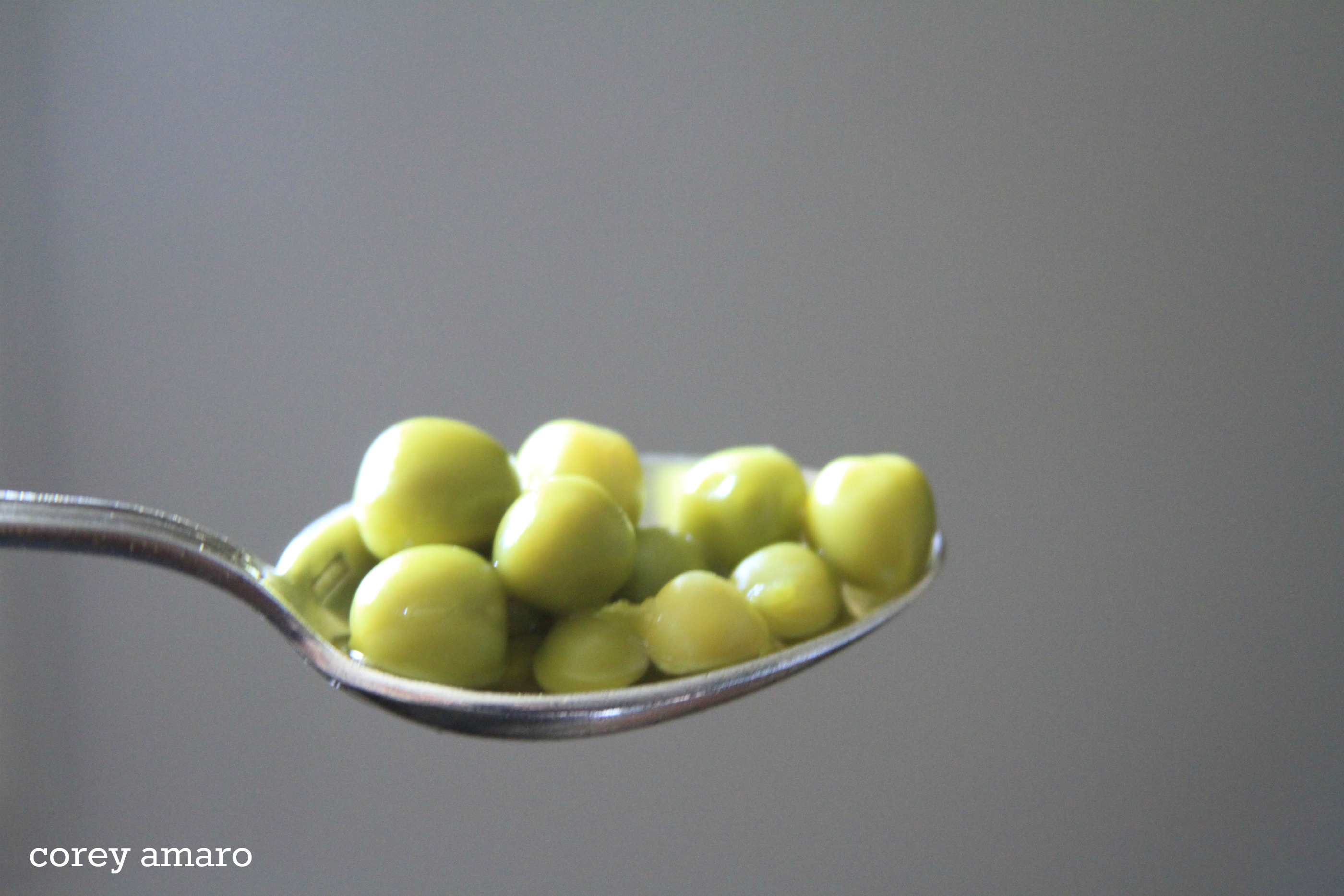 Spoonful of peas
