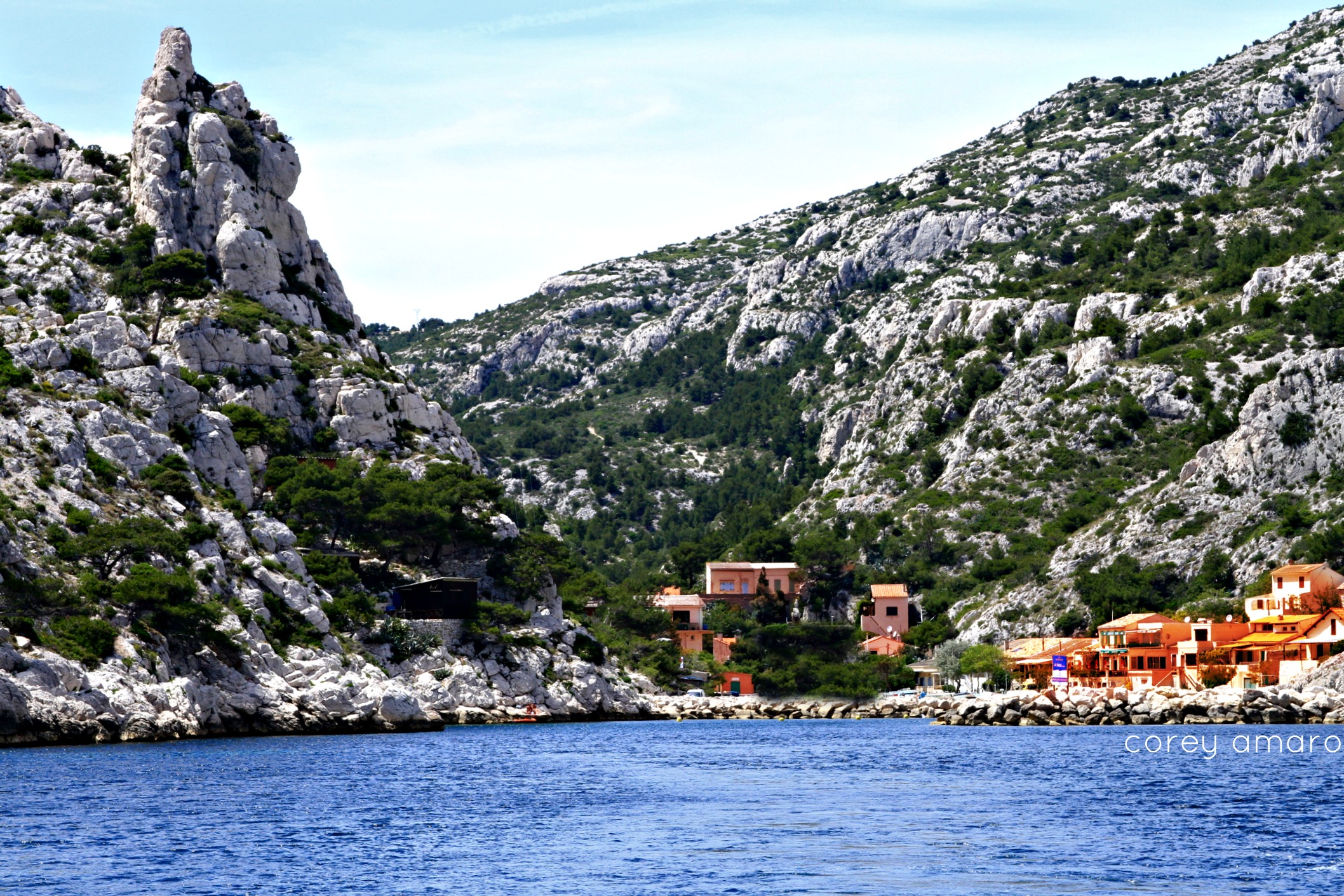 Provence coastline Provence coastline