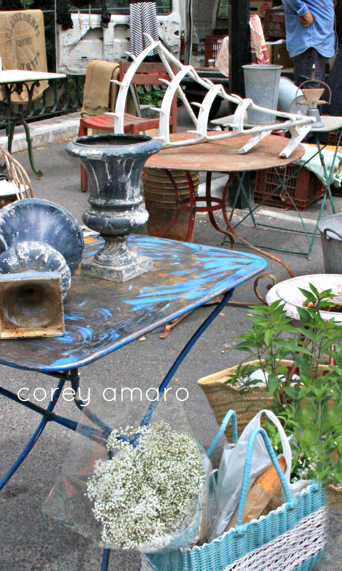 French vintage fair brocante