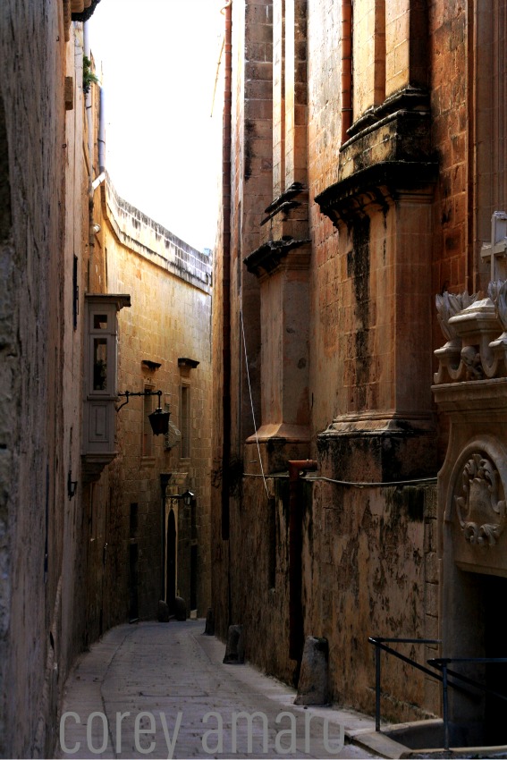 M'dina, street malta