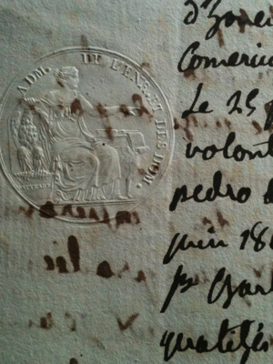 French Letter Dating 1811...Giveaway