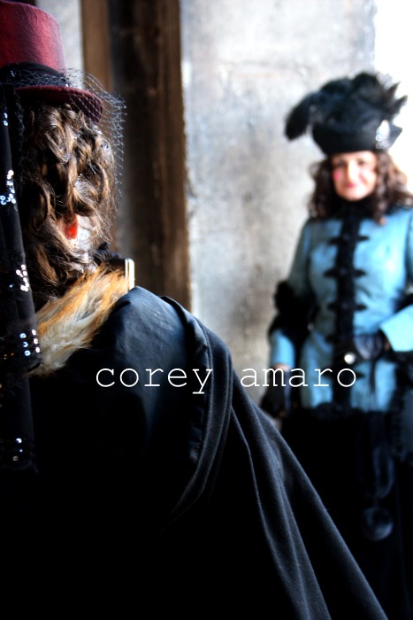 Venice carnival reflections