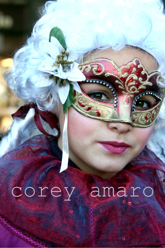 Venice carnival children