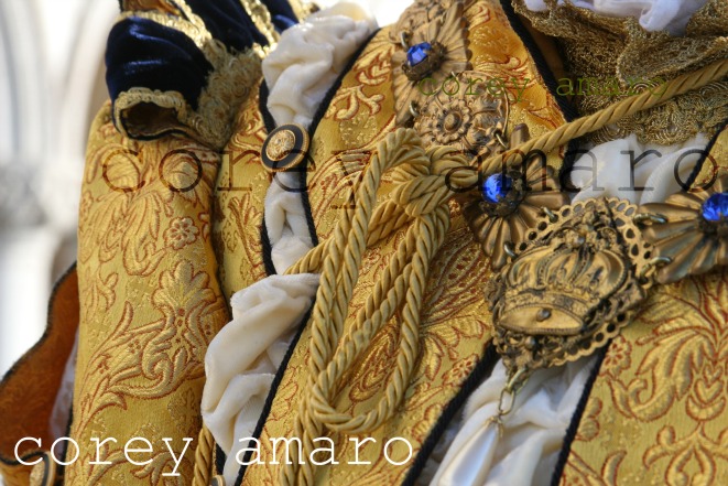 Details in gold thread venice