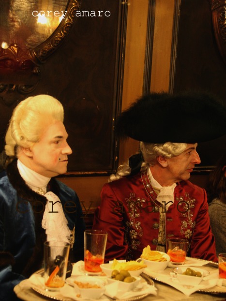 18th century style Cafe Florian Venice