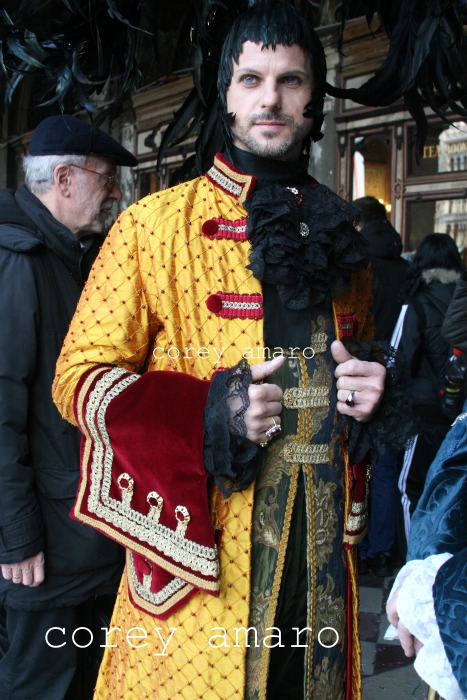 Feather turban venice