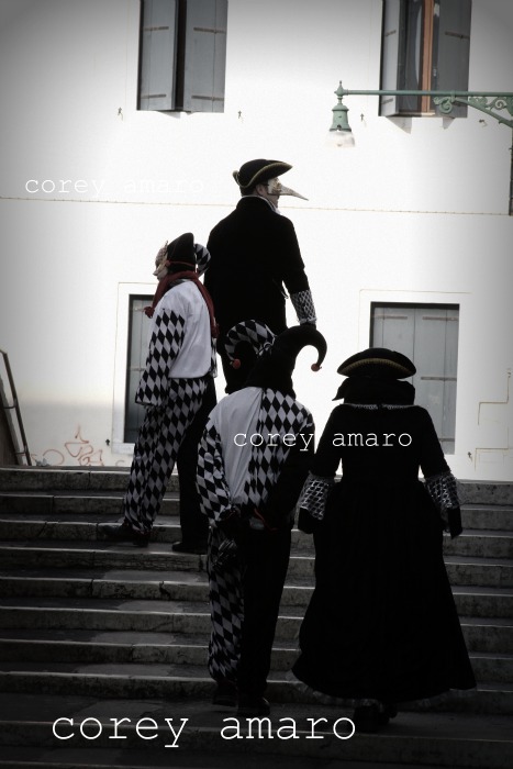 The queen and her jesters venice