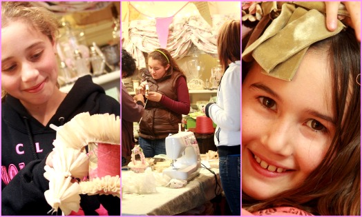 Making easter baskets