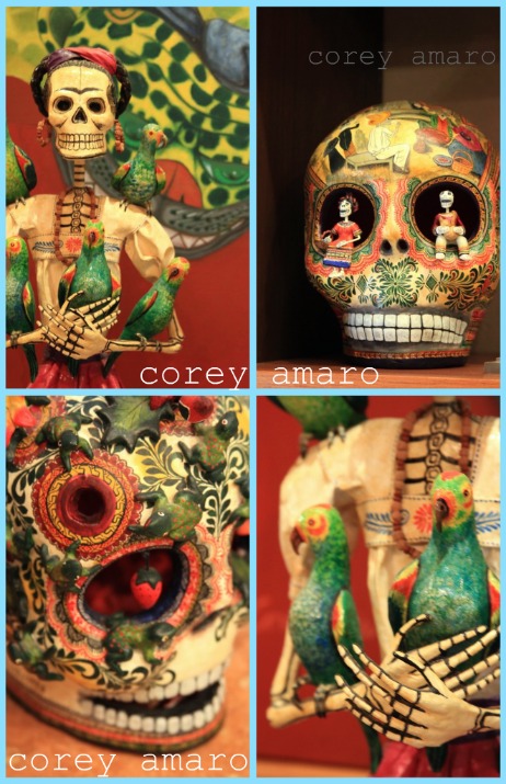 Decorated skulls