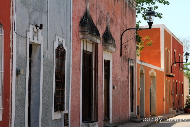 Colors in merida on the streets