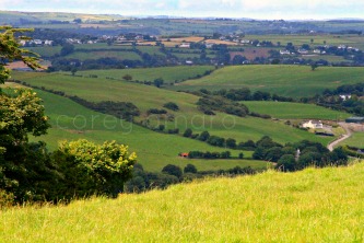 Ireland countryside patchwork,Boreens,back roads,ireland