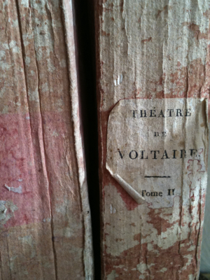 French Antique Paper Back Books
