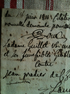 French Letter Dating 1811...Giveaway