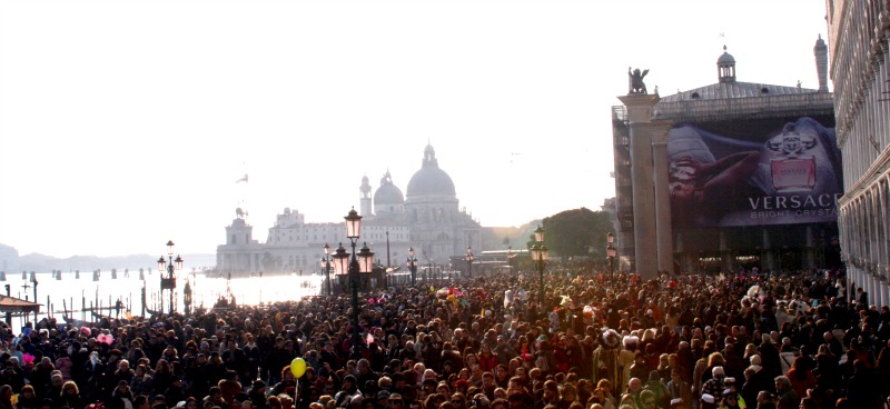 Was it crowded in Venice