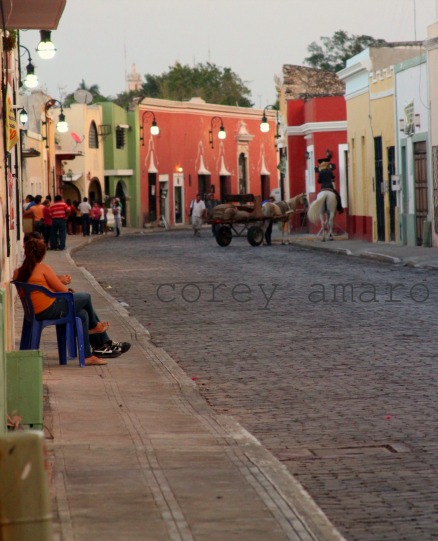 On the streets in Merida