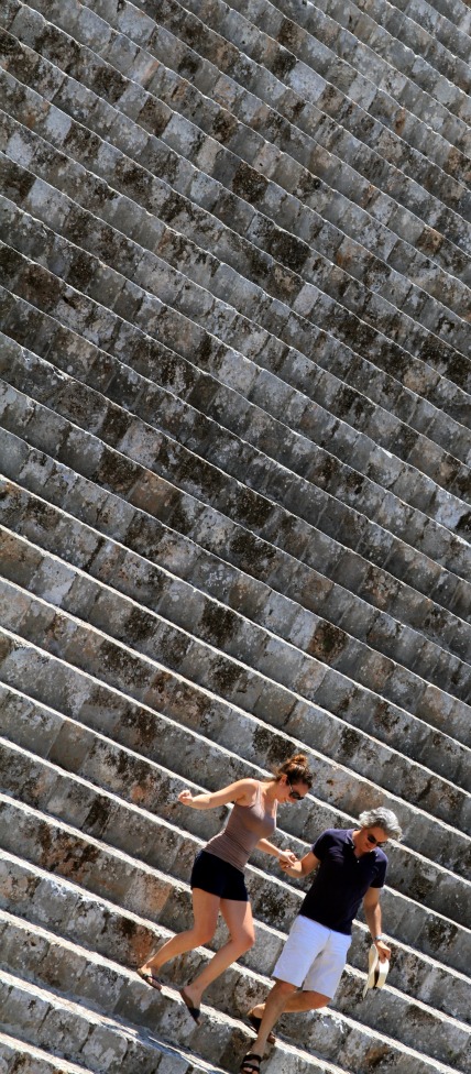 Ruin Stairs Uxmal