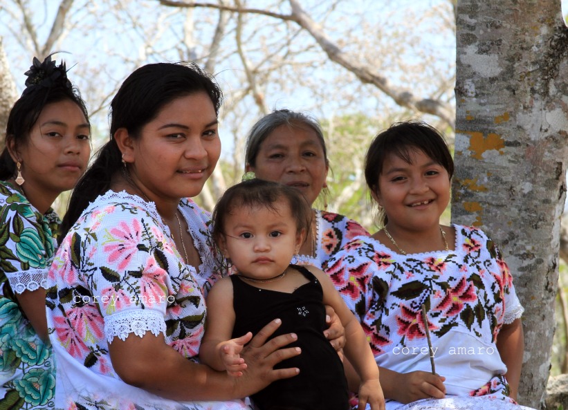 Maya Women Traditional dresses