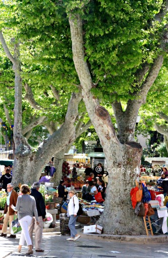 French street market 