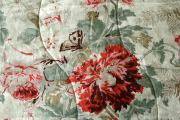 Autumn floral bedcover
