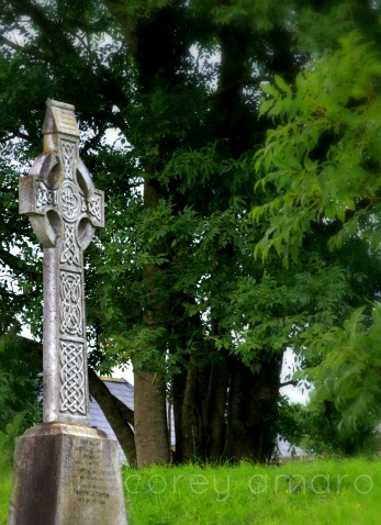 Celtic cross,Boreens,back roads,ireland