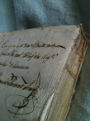 French Antique 1786 Book