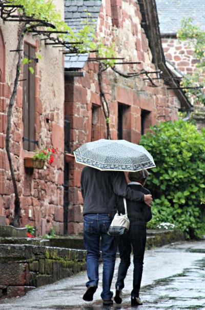 Mother and Son walking