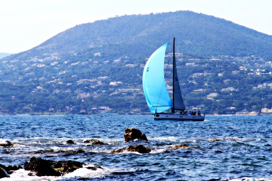 Sailing st tropez