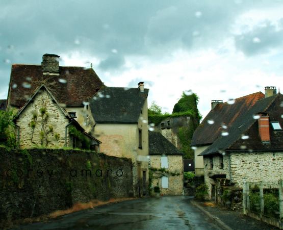 French Village in the middle of France