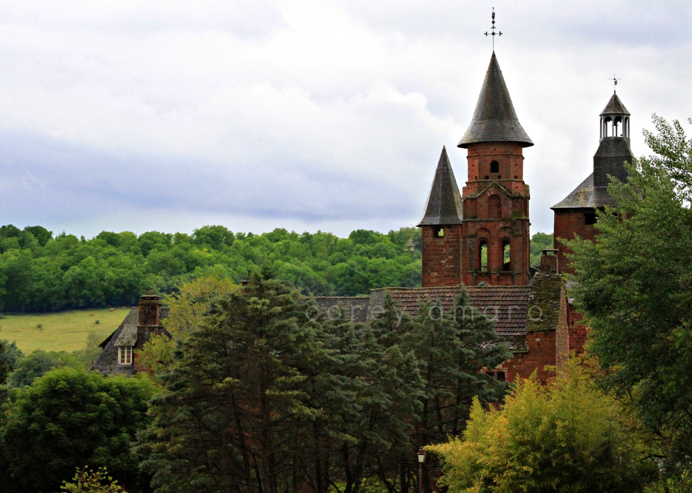 One of the most beautiful villages in France Collonges-la-Rouge