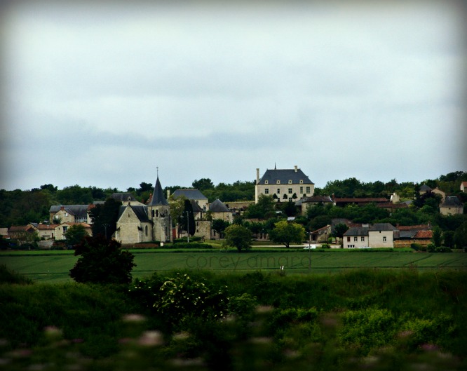 A French village in the middle of France