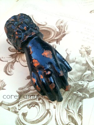 Listen with hand on heart