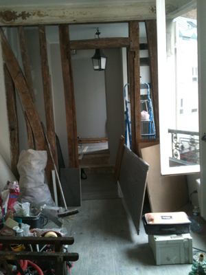 The Final Stages of the Apartment in Paris 