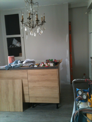 The Final Stages of the Apartment in Paris 
