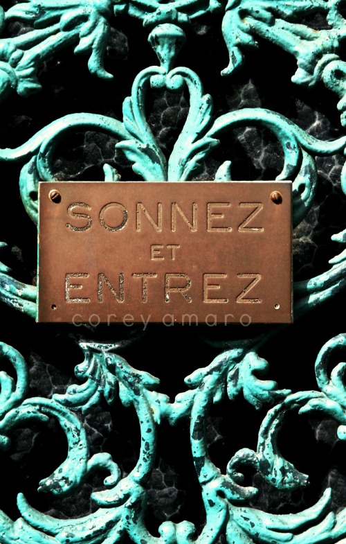 Sonnez et entrez